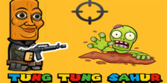 🧟‍♂️ Tung Tung Sahur Zombie – Bounce, Aim, and Blast the Undead! 💥🔫